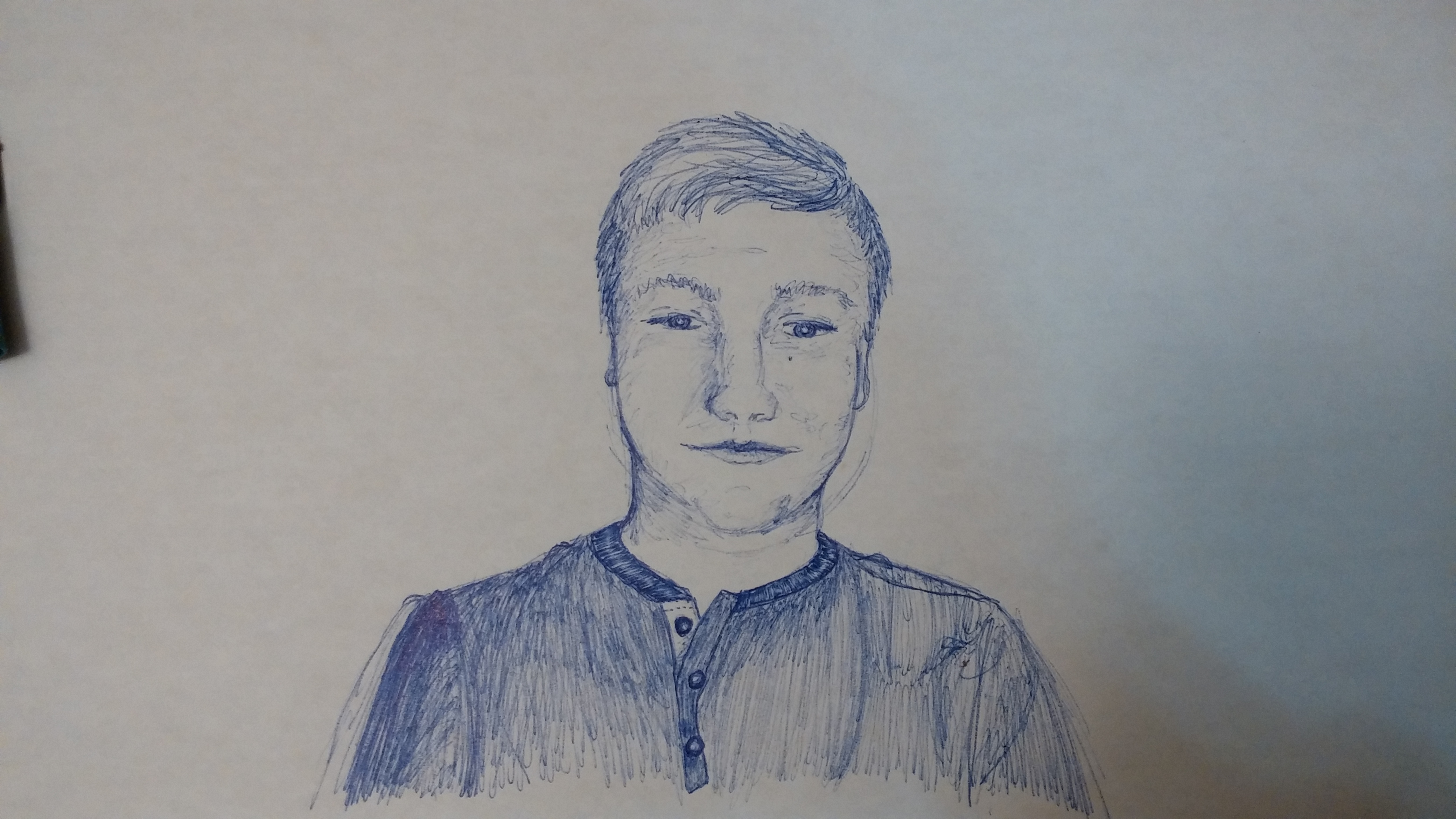 ballpoint pen on paper (circa 2014)